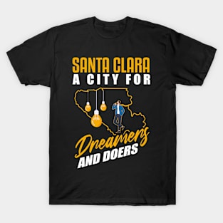 Santa Clara San Francisco United States Design T-Shirt